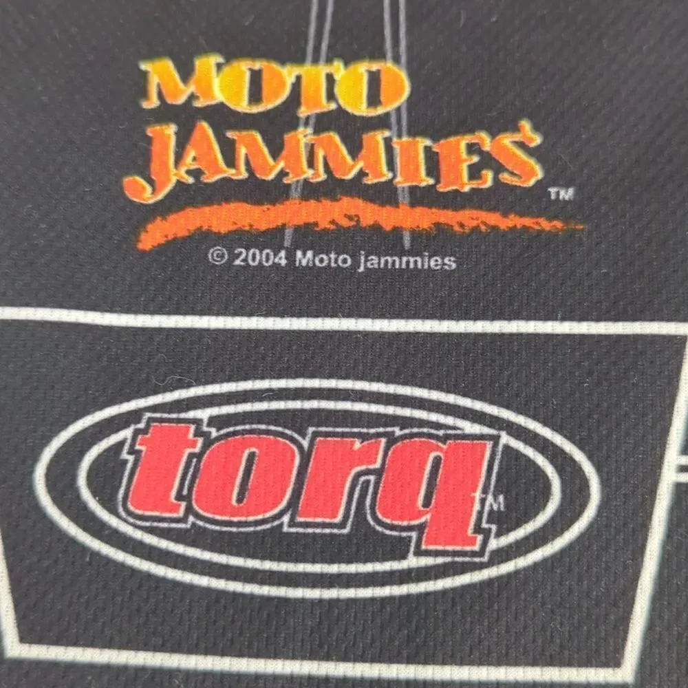 Moto‎ Jammies infant vintage Y2K black motorcycle pajamas size 18-24 months